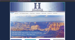 Desktop Screenshot of hennefinancialgroup.com